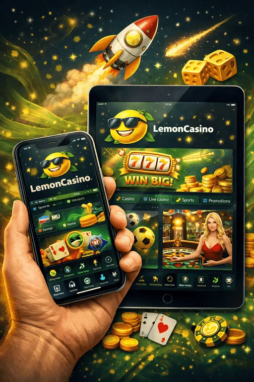 A Lemon Casino iOS alkalmazásoldala iPhone és iPad eszközökhöz